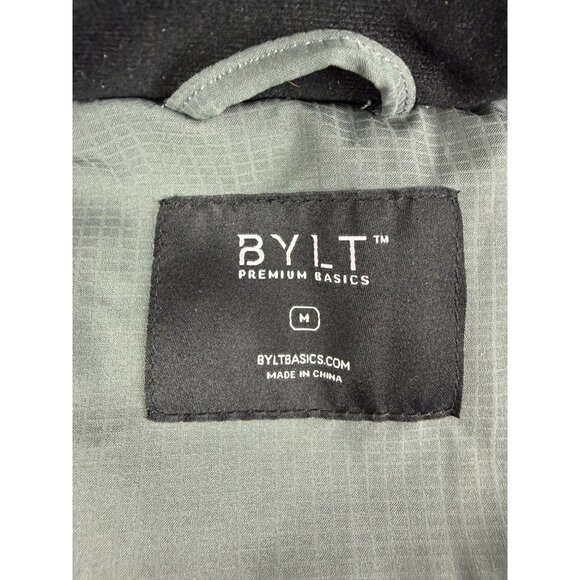 BYLT Harbor Puffer Jacket Full-Zip-Up Long Sleeves Collared Mens Size M - Picture 7 of 10